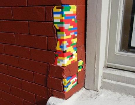 Ten Stunning Brickwork Transformations Using LEGO Bricks