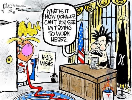 Trump Annoys The Real President