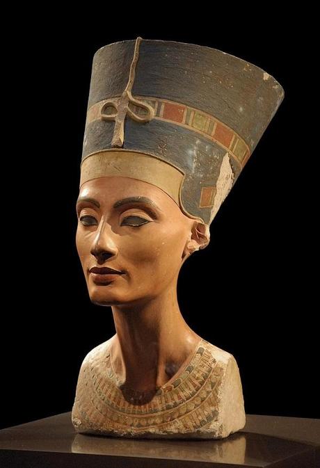 Bust of Nefertiti; The Egyptian Museum of Berlin, Germany – 1912