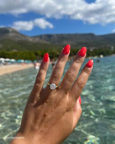 The Heart of an Ethical Promise: More Than Just a Ring ethical engagement rings tender yellow gold ring with round cut diamond brilliantearth