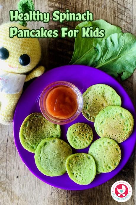 Getting kids to eat leafy greens can be a challenge, but with these delicious and healthy spinach pancakes, it’s easier than ever! 