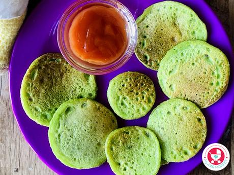 Healthy Spinach Pancakes