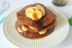 Ragi is a super ingredient that can be included in many dishes. These Ragi Banana Pancakes are free from sugar & baking powder making them perfect for kids!