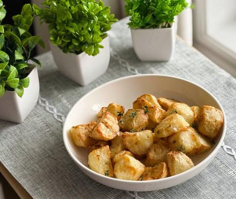 Air Fryer Roast Potatoes (small batch)