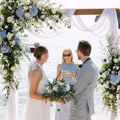 Rustic chic wedding on the gorgeous greek island of Ithaca  | Kate & Spencer