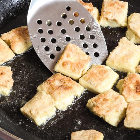 Crispy Baked Orange Tofu