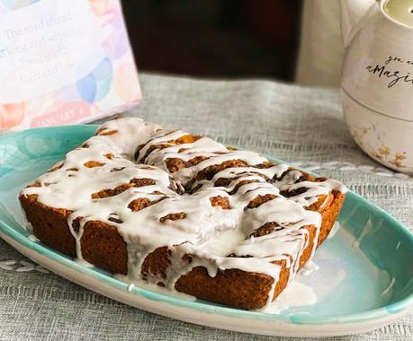 Cinnamon Swirl Cake for Two