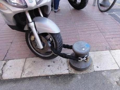 Scooter Locking Fail