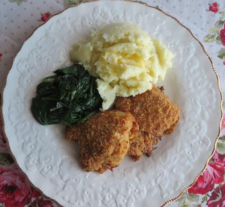 Crispy Baked Chicken Thighs