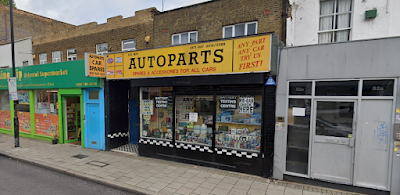 The blue tiled laundry shops of Sunlight, Westerns and Loud & Westerns