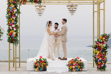 Spring wedding with the fragrance of tropical flowers | Marissa And Theo