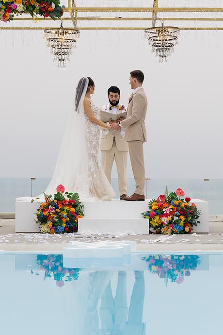 Spring wedding with the fragrance of tropical flowers | Marissa And Theo