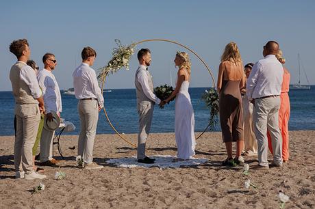 Beautiful beach wedding in Rhodes | Kinga & Bartek