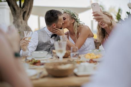 Beautiful beach wedding in Rhodes | Kinga & Bartek