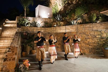 Summer wedding in Crete with vibrant colors and flowers | Jennie & Alex