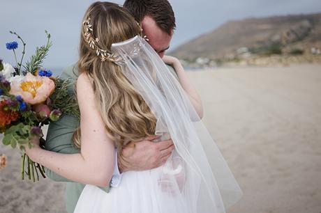 Summer wedding in Crete with vibrant colors and flowers | Jennie & Alex