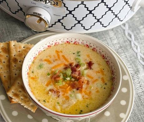 Crock Pot Crack Potato Soup