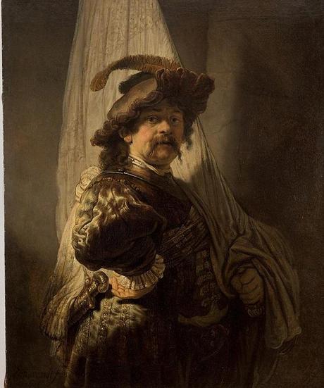 The Standard Bearer by Rembrandt