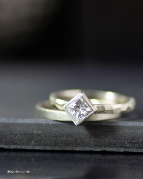 ethical engagement rings platinum set of two rings lolideseattle