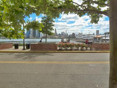 Coffee, thru the window, to Sinatra Drive [Turning Point, hHoboken]