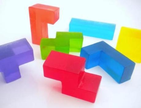 Tetris Themed soaps