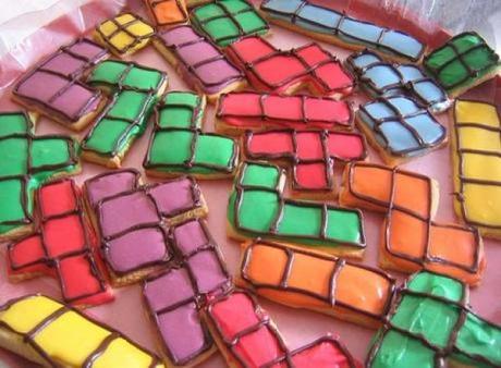 Tetris Themed Cookie Cutters