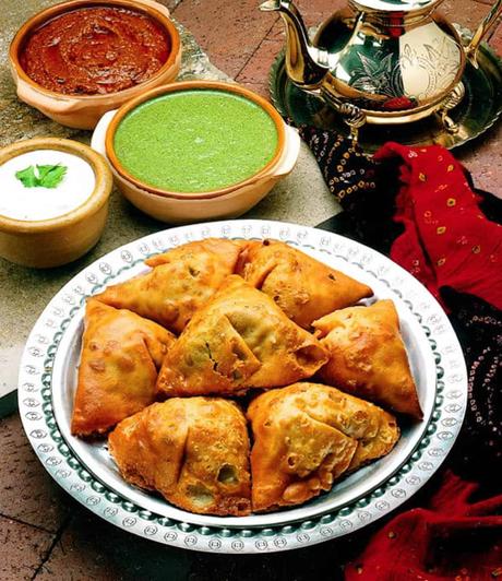 Traditional Indian Samosas