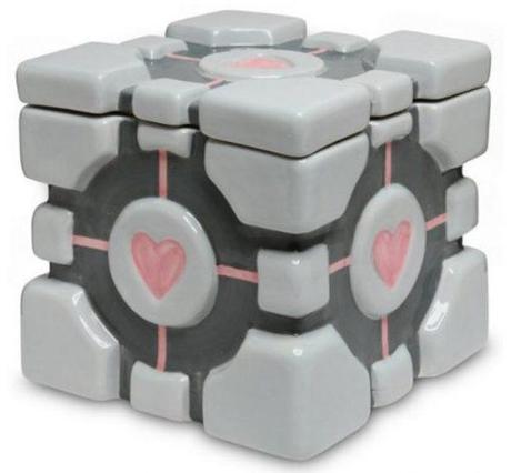 Companion Cube Cookie Jar