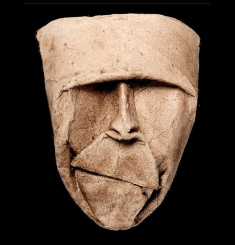 Junior Fritz Jacquet - Toilet Roll Mask Sculpture
