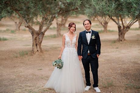 Intimate olive grove wedding at the Arbora Olea Luxury Resorts | Carina & Markus