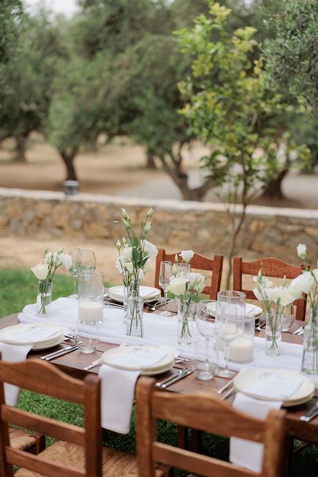 Intimate olive grove wedding at the Arbora Olea Luxury Resorts | Carina & Markus