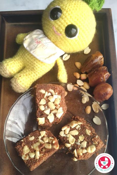 This healthy and easy dates peanut burfi dessert is an ideal choice for kids, Packed with essential nutrients like fiber, protein, and healthy fats.