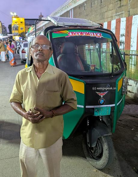 Silambam master and Electric auto