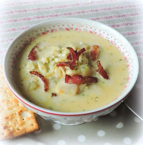 Cabbage Soup with Cheese