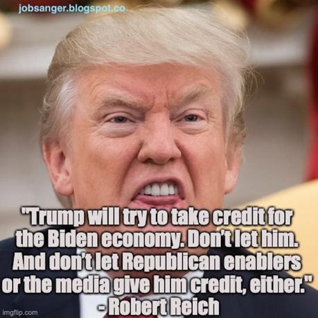 Don't Let Trump Claim Credit For Biden's Good Economy