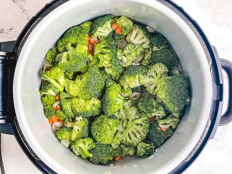 Instant Pot Broccoli Cheddar Soup