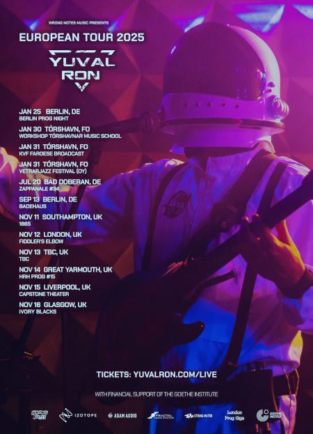 Yuval Ron Trio: tour dates