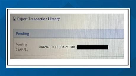 How Does Stimulus Check Show Up On Bank Statement