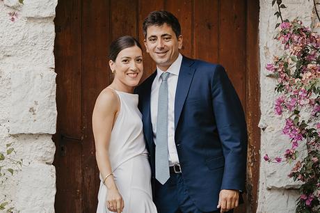 Chic summer wedding at Vorres Museum | Georgia & Menelaos