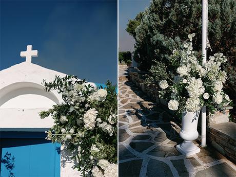 Seaside wedding with white blooms and gold accents | Eleni & Jordan Seaside wedding with white blooms and gold accents | Eleni & Jordan