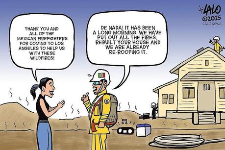 Thanks To The Mexican Firefighters