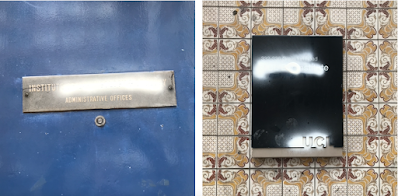 Gray's Inn Road – strange backward-facing houses, a water trough and another laundry (with fancy tiles)