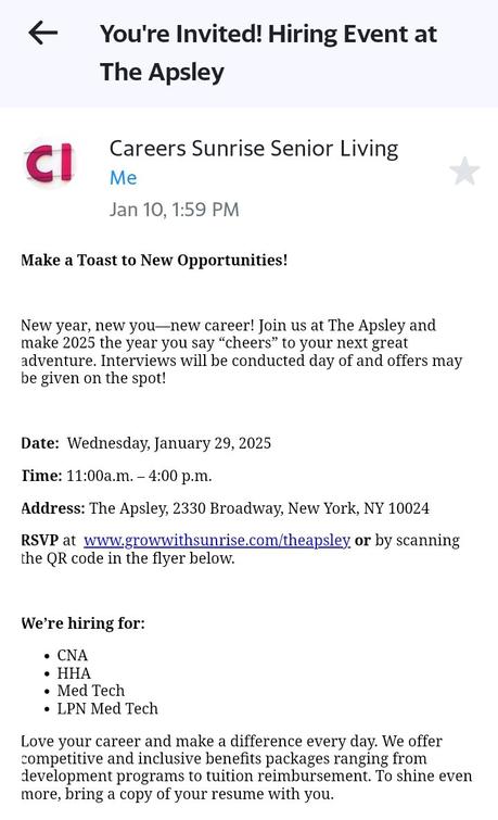 An Invite: No Thank You!