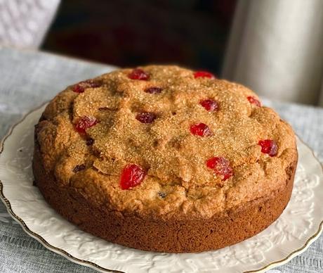 Irish Cherry Tea Cake