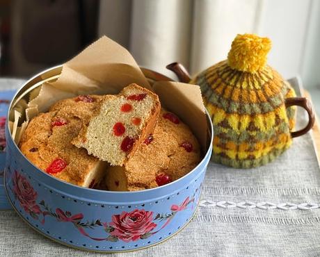 Irish Cherry Tea Cake