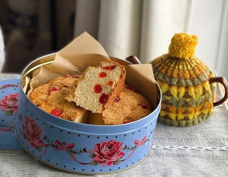 Irish Cherry Tea Cake