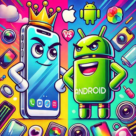 Image: Top 10 Best Features: iPhone vs. Android – The Showdown of the Titans!