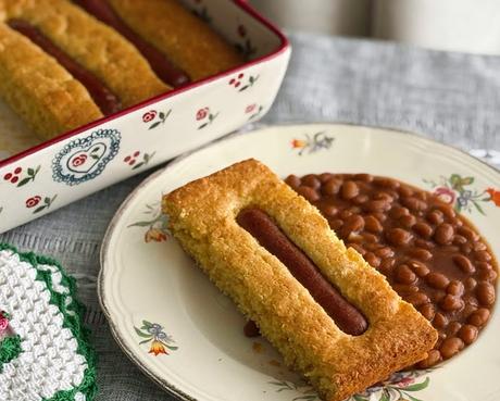 Baked Corn Dogs Baked Corn Dogs