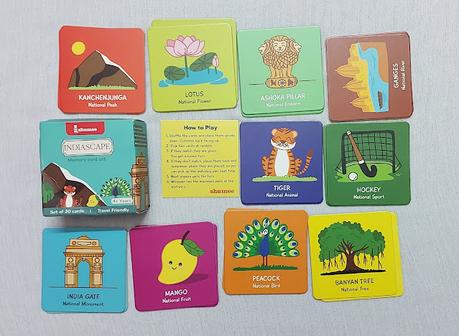 Indiascape Memory Card Set With 20 Cards Indiascape Memory Card Set With 20 Cards