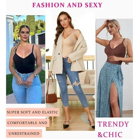 Have You Ever Had an Outfit Malfunction? Image: Shapewear Bodysuits with Tummy Control - 3pcs